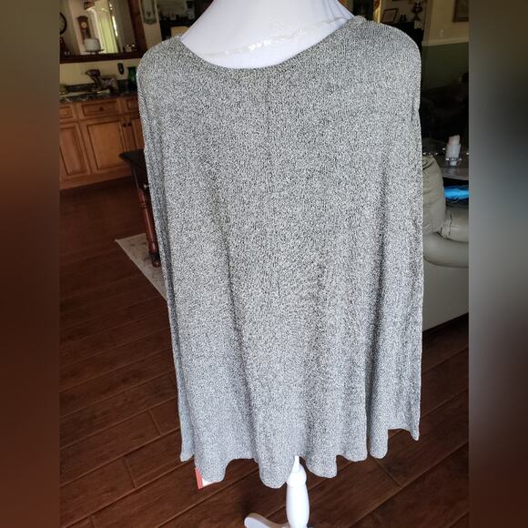 Massimo XL grey‎ long sleeve scoop collar - Picture 2 of 6